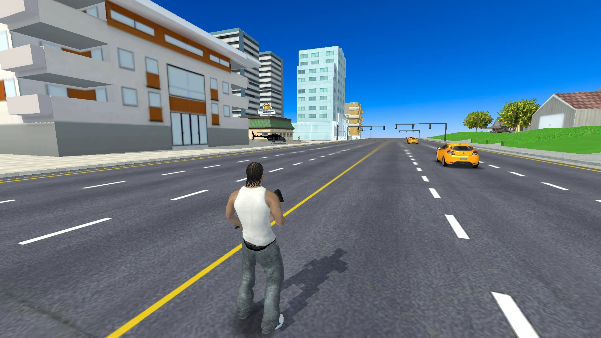 Crime Gangster Grand City Game screenshot